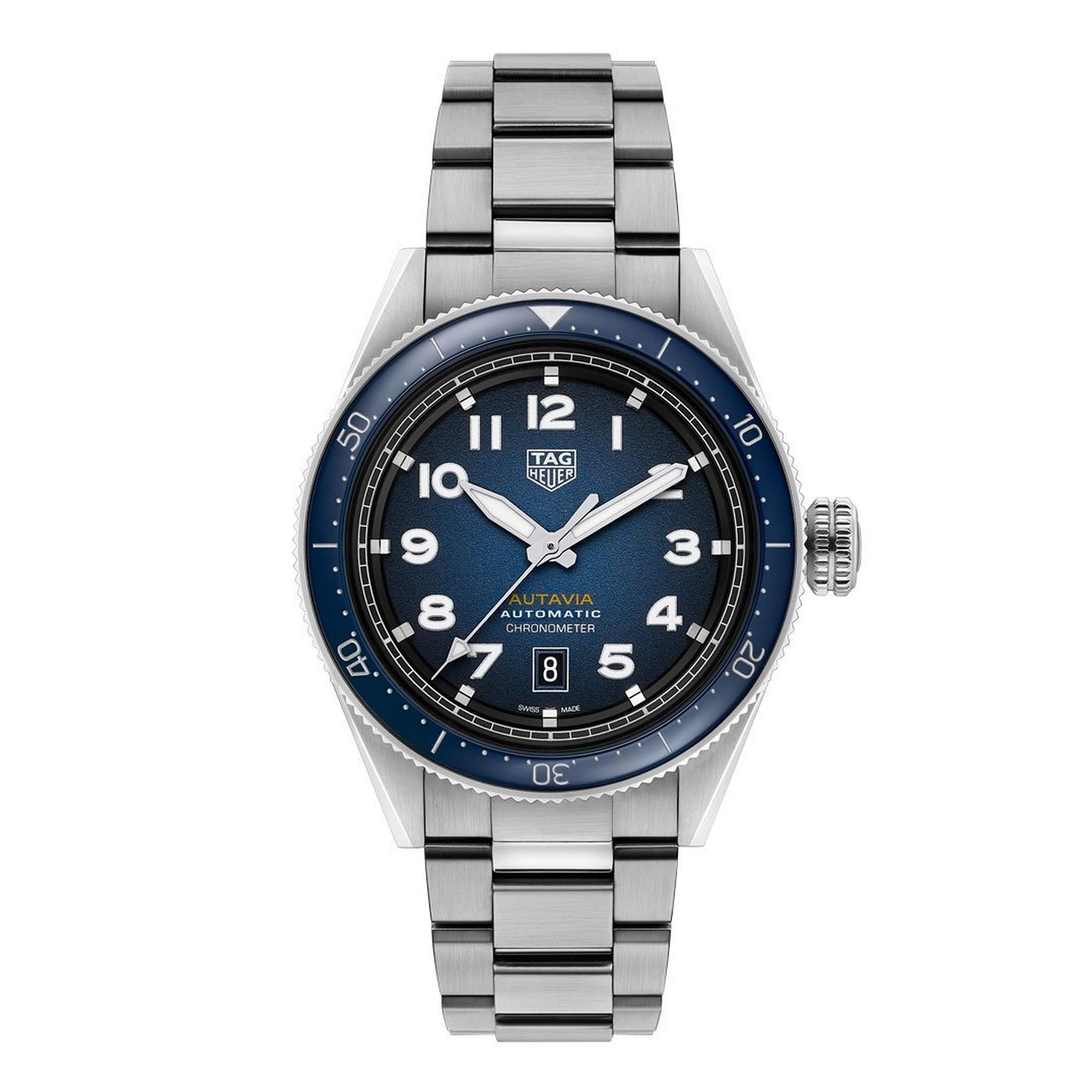 Tag Heuer Autavia Automatic Chronometer Mens Watch 1