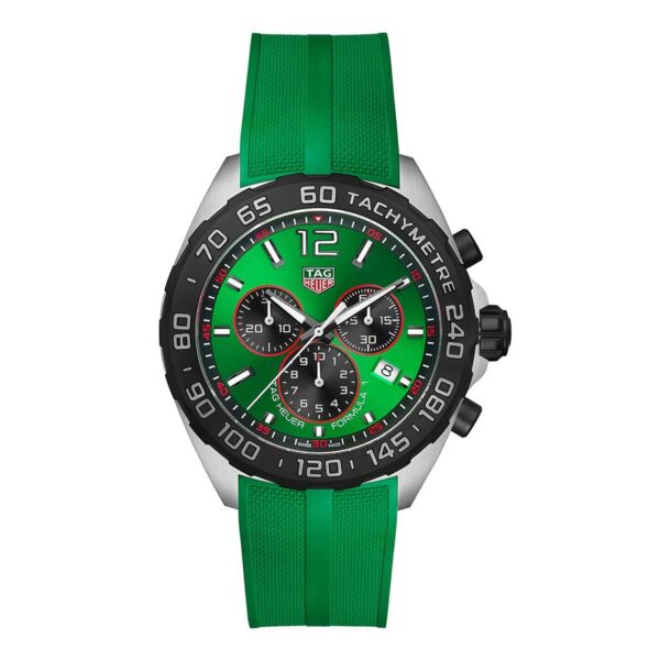 Tag Heuer Formula 1 Green Chronograph Quartz Men S Watch