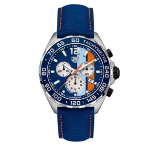 Tag Heuer Formula 1 Gulf Chronograph Special Edition Mens Watch