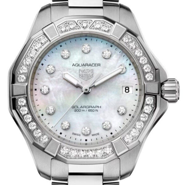 Tag Heuer Watch Aquaracer Professional 200 Solargraph 34 Wbp1314 Ba0005