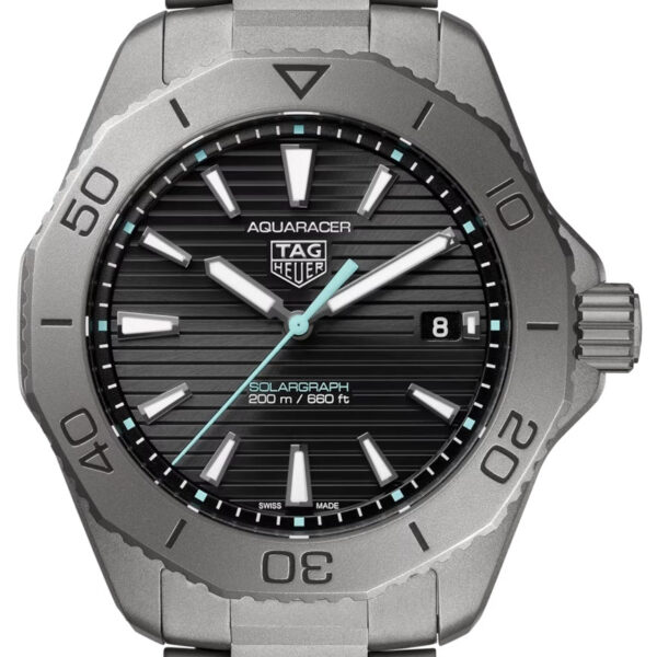 Tag Heuer Watch Aquaracer Professional 200 Solargraph Wbp1180 Bf0000