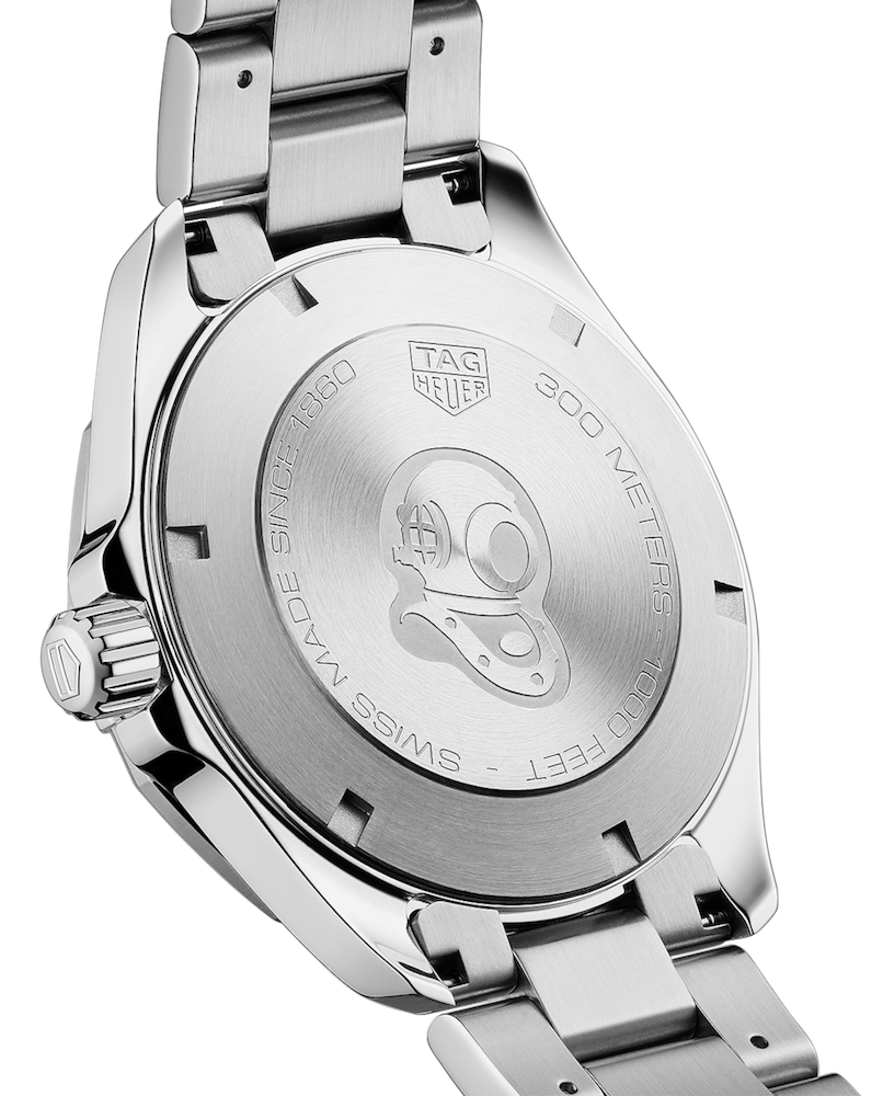 Tag Heuer Aquaracer Calibre 5 Grey Dial Silver Steel Strap Watch For Men Wbd2113 Ba0928 - Image 6