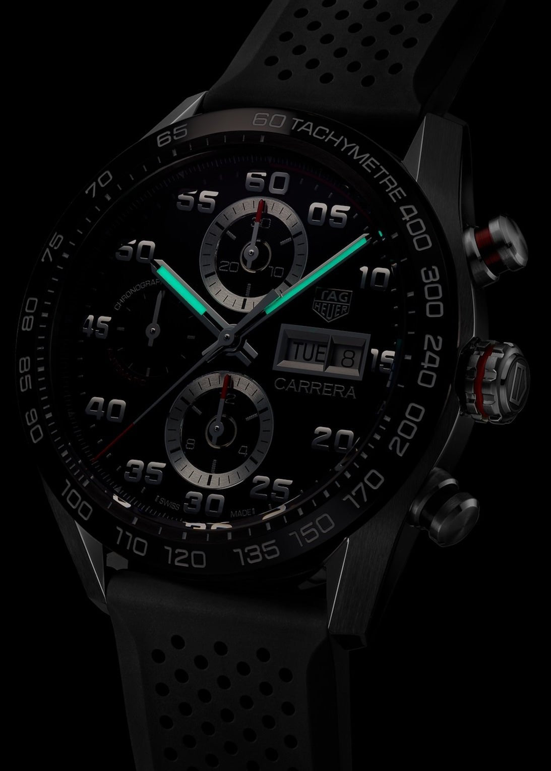 Montre Tag Heuer Carrera Chronographe Automatique CBN2A1AA FT6228 - Image 4