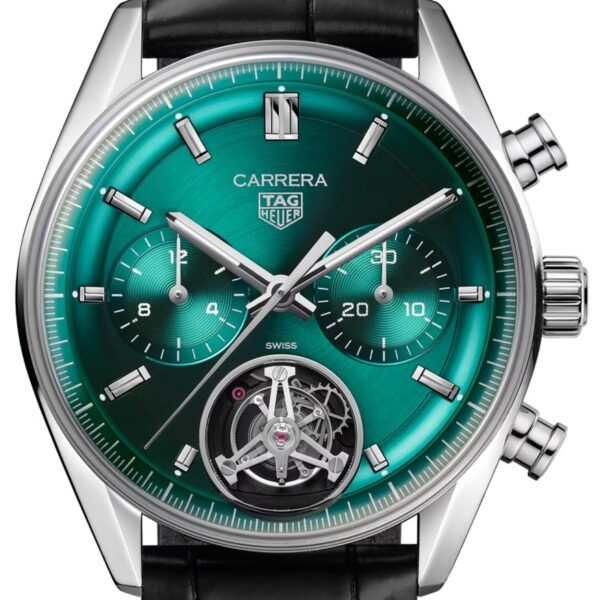 Tag Heuer Watch Carrera Chronograph Tourbillon Cbs5011 Fc6566