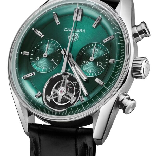 Tag Heuer Watch Carrera Chronograph Tourbillon Cbs5011 Fc6566 - alternate view