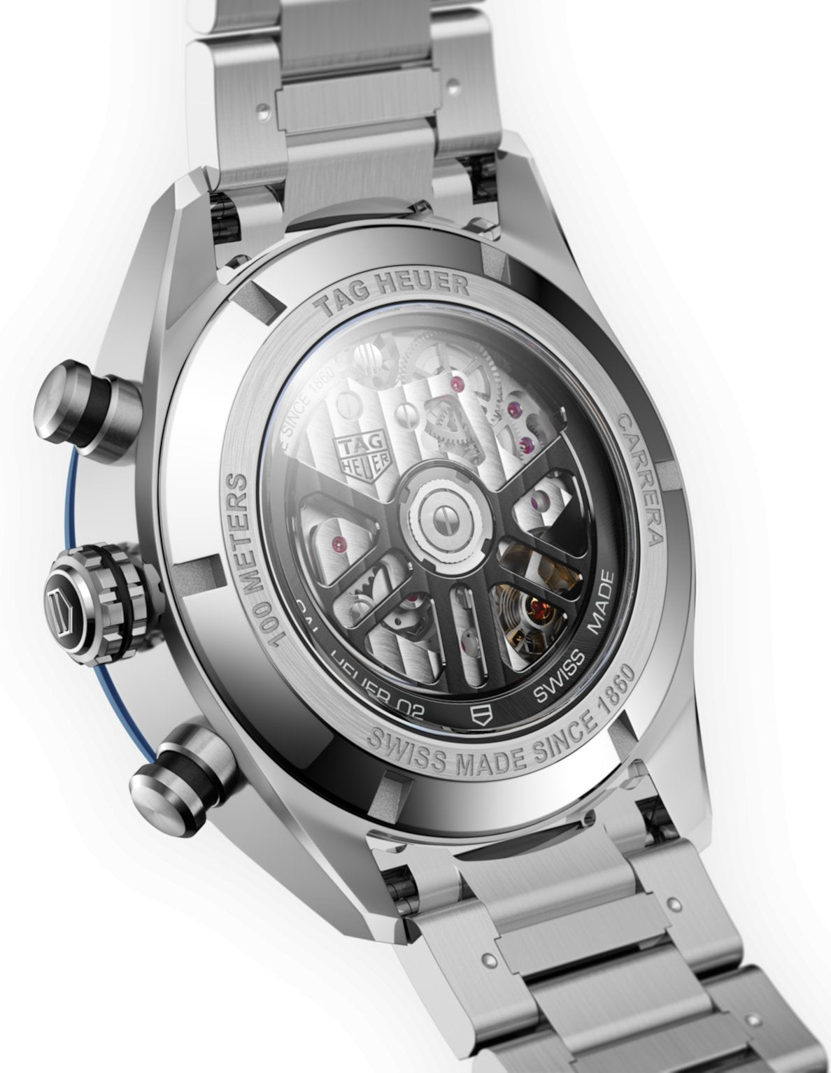 Montre Tag Heuer Carrera Heuer 02 Chronographe Cbn2a1a Ba0643 - Image 3