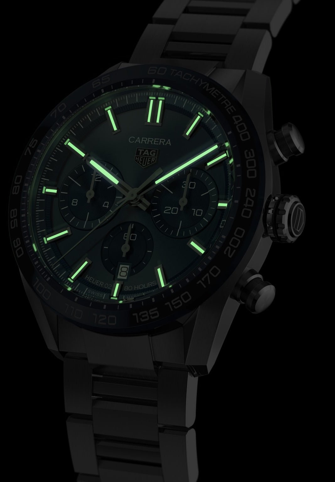 Montre Tag Heuer Carrera Heuer 02 Chronographe Cbn2a1a Ba0643 - Image 4