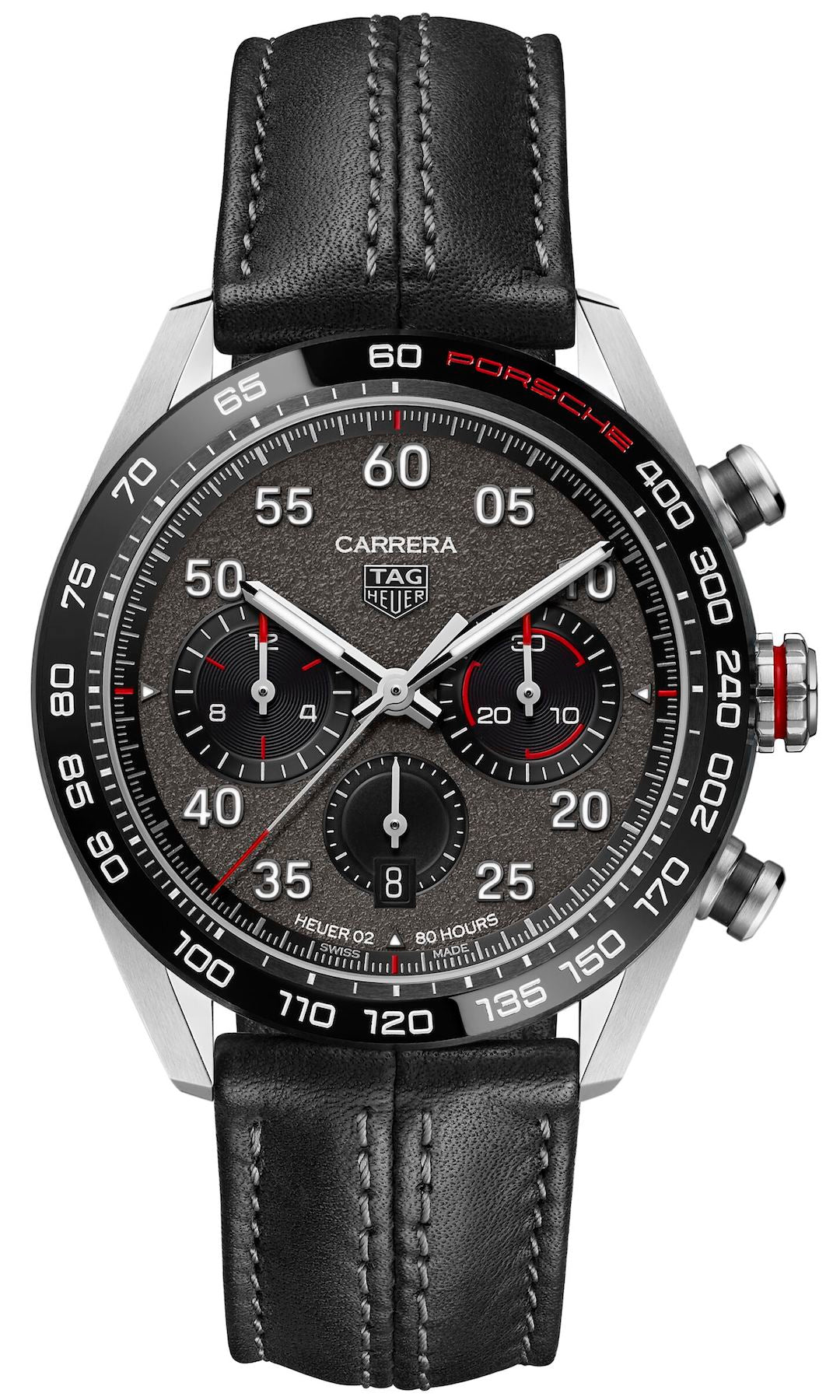 Tag Heuer Watch Carrera Porsche Heuer 02 Automatic Chronograph Cbn2a1f Fc6492 - Image 4