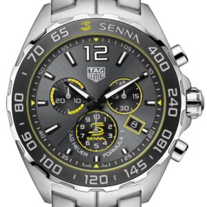 Tag Heuer Watch Formula 1 Ayrton Senna Quartz Special Edition Caz101af Ba0637