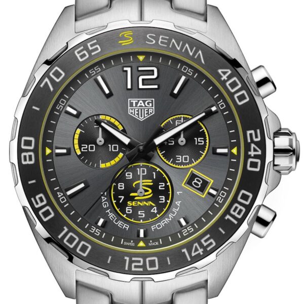 Tag Heuer Watch Formula 1 Ayrton Senna Quartz Special Edition Caz101af Ba0637