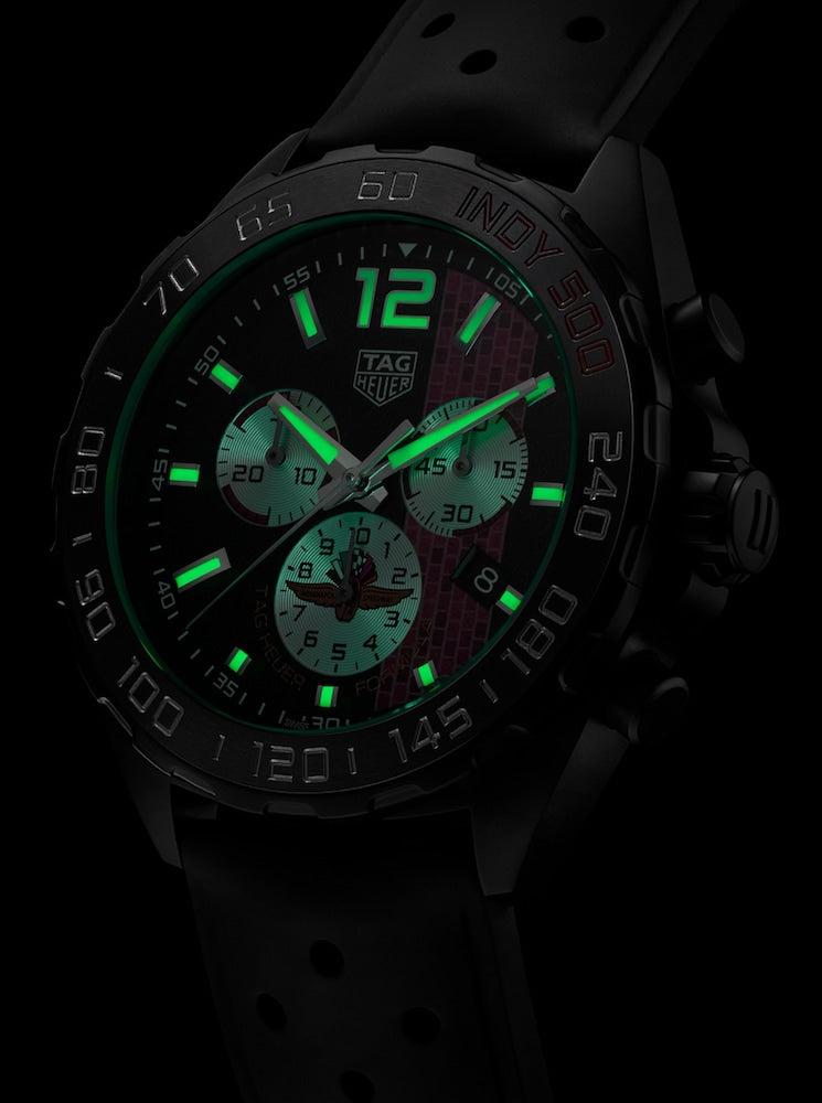 Tag Heuer Watch Formula 1 Mens Indy 500 Limited Edition Caz101ad Ft8024 - Image 2