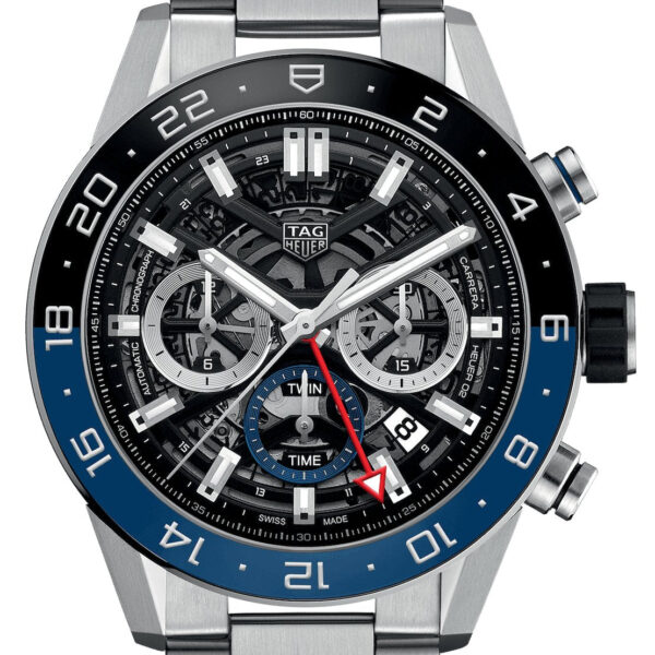 Tag Heuer Watch Carrera Chronograph Gmt Cbg2a1z Ba0658 - alternate view