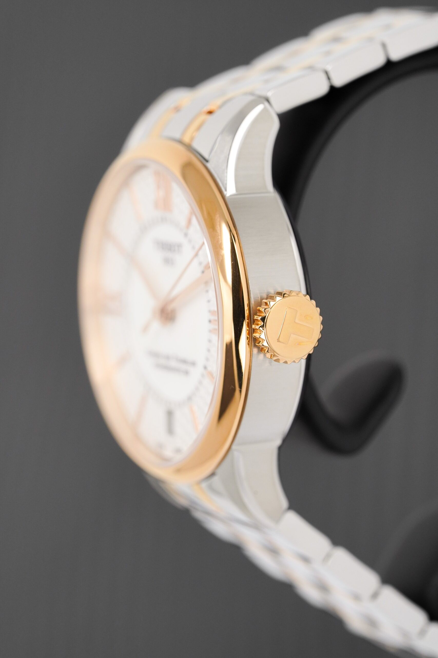 Tissot Ladies Automatic Watch Chemin Des Tourelles Powermatic 80 Two Tone Rose Helvetic Pride Special Edition T0992072211801 - Image 5