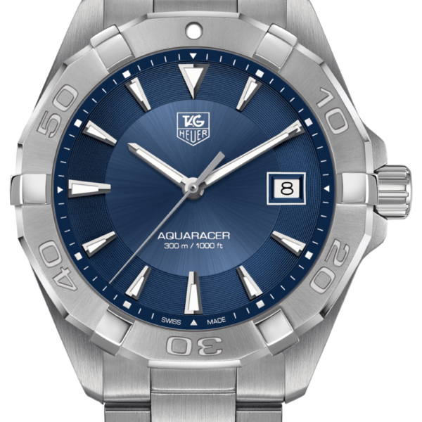 Tag Heuer Aquaracer 41mm Quartz Watch For Men Way1112 Ba0928