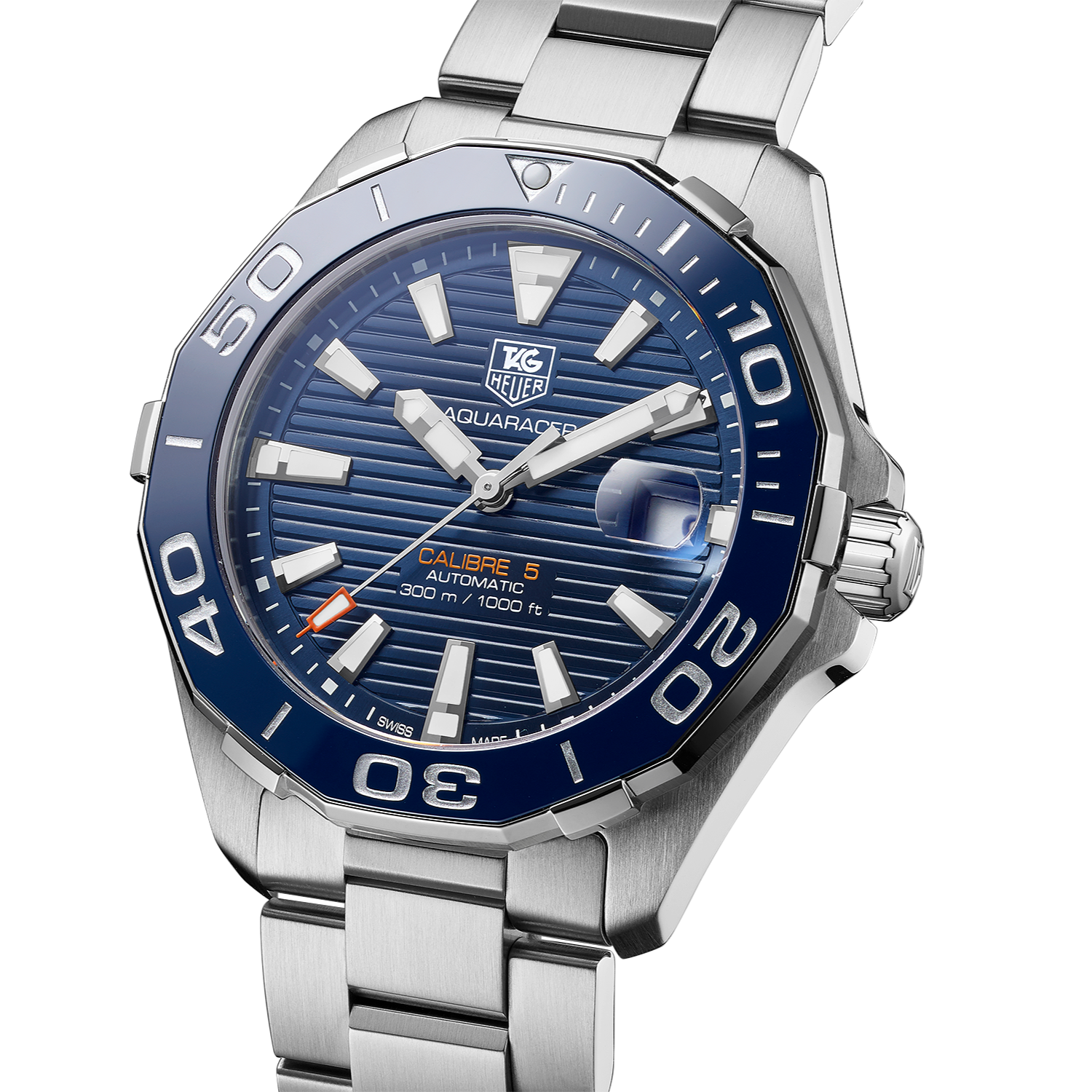 Tag Heuer Aquaracer Watch For Men Way211c Ba0928 - Image 6