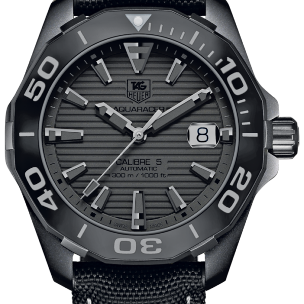 Tag Heuer Aquaracer Black Dial Watch For Men Way218b Fc6364