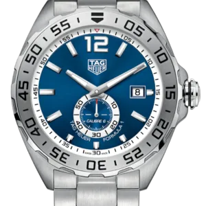 Tag Heuer Formula 1 Calibre 6 Automatic Blue Dial Silver Steel Strap Watch For Men Waz2014 Ba0842