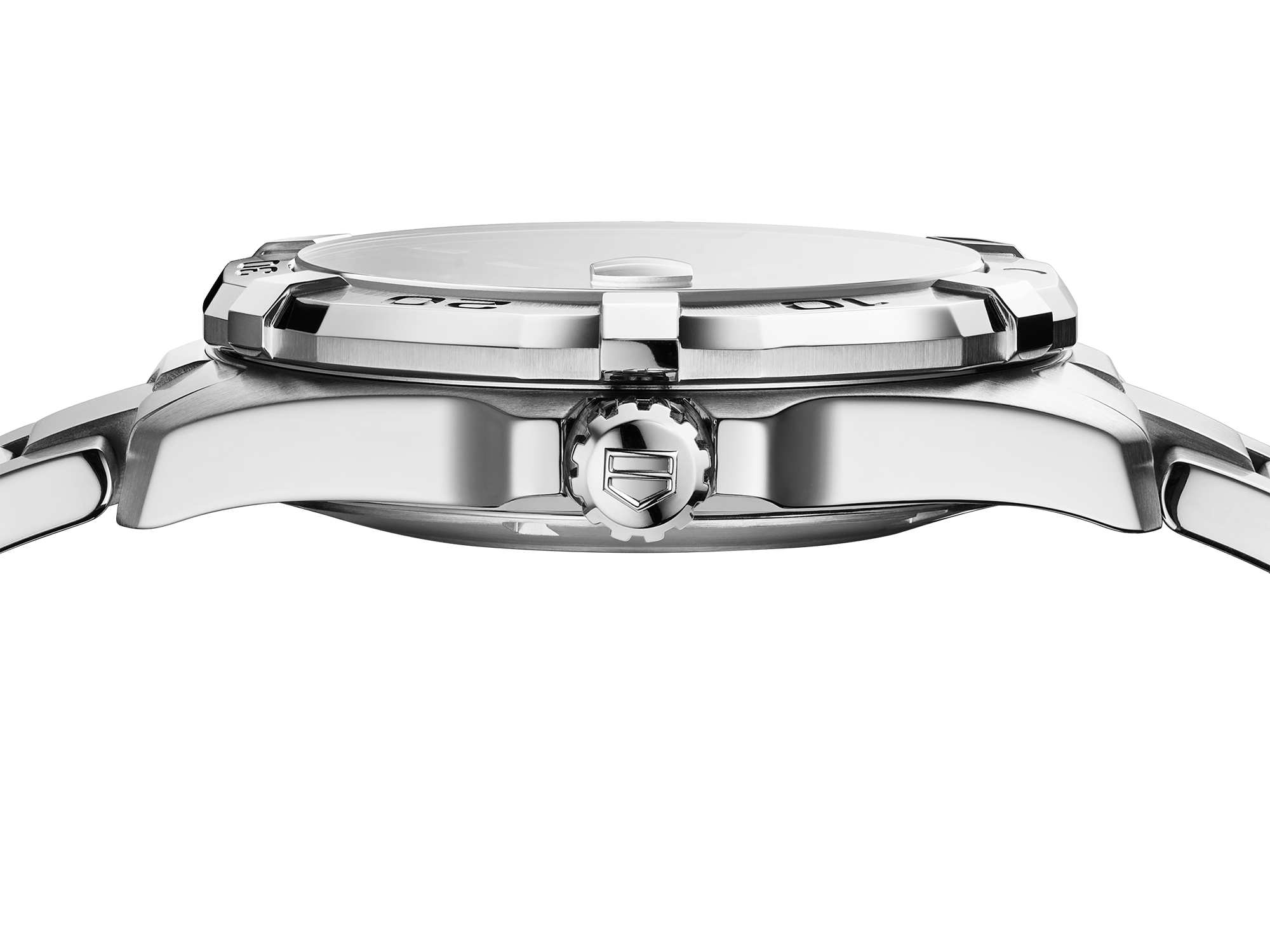 Tag Heuer Aquaracer Calibre 5 Grey Dial Silver Steel Strap Watch For Men Wbd2113 Ba0928 - Image 5