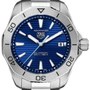 Tag Heuer Watch Aquaracer Professional 200 Solargraph Blue Wbp1113 Ba0000