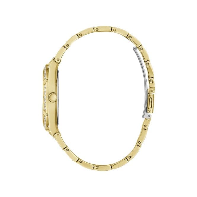 Guess Watches Afterglow Ladies Sport Gold Stainless Steel Watch Gw0312l2 - Image 2