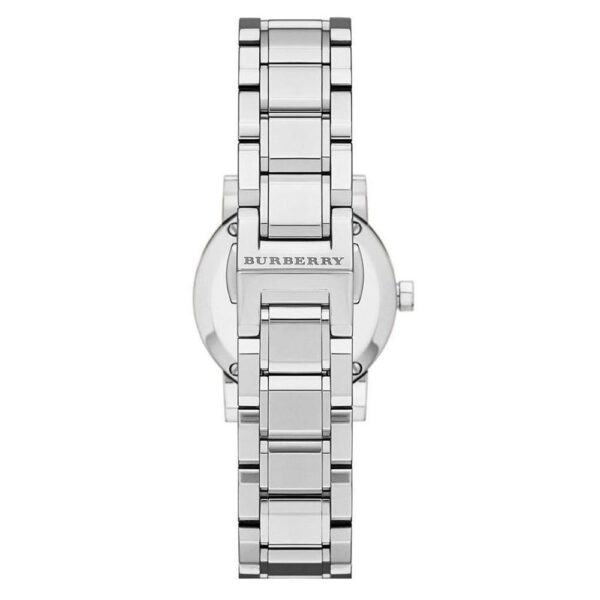Ladies The City Silver Dial Stainless Steel Burberry Watch Bu9229 - alternate view