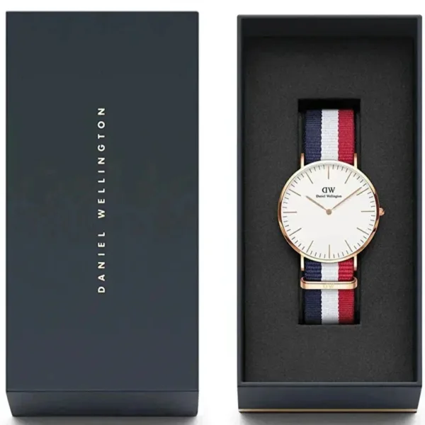 Montre homme Daniel Wellington Classic Cambridge blanche DW00600003 - alternate view