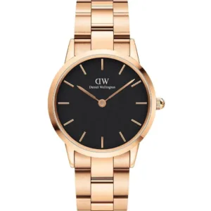 Daniel Wellington Iconic Link Ladies Rose Gold Watch Dw00600210
