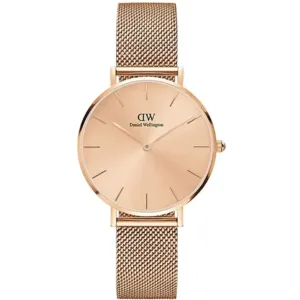 Daniel Wellington Petite Unitone Ladies Rose Gold Watch Dw00600471