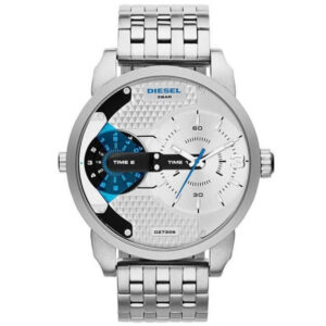 Diesel Dz7305 Men S Mini Daddy Silver Watch
