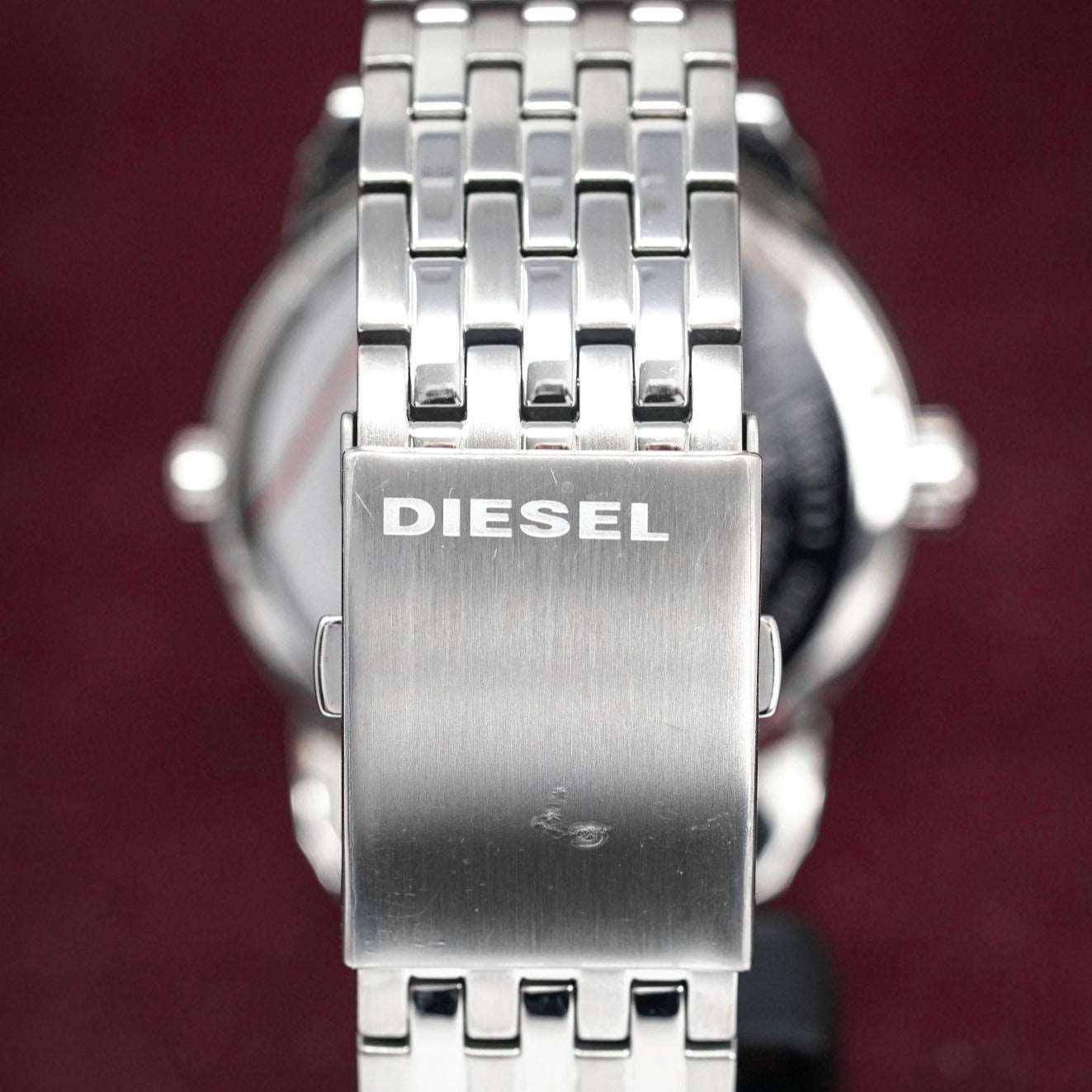 Diesel Dz7305 Men S Mini Daddy Silver Watch - Image 4