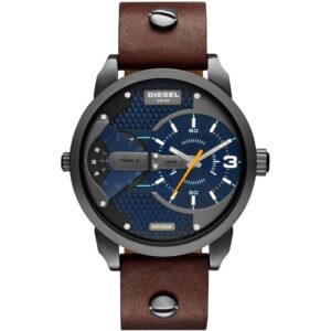 Diesel Dz7339 Men S Mini Daddy Gun Metal Watch