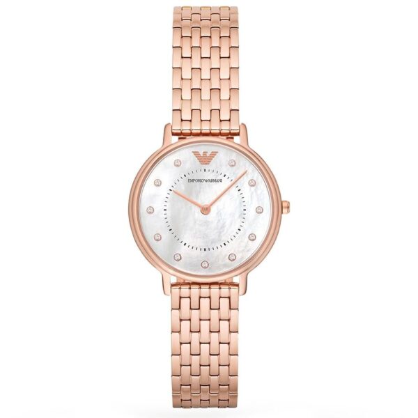 Emporio Armani Ar11006 Ladies Rose Gold Watch