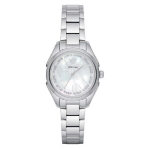 Emporio Armani Ar11030 Ladies Valeria Silver Watch