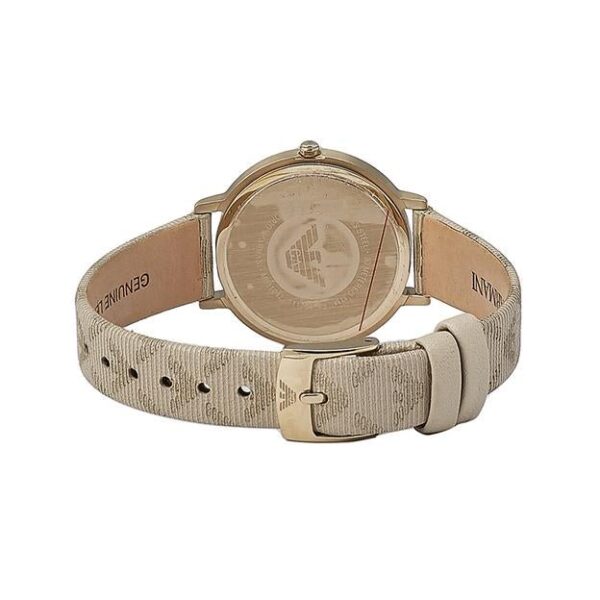 Emporio Armani Ar11042 Ladies Beige Watch - alternate view