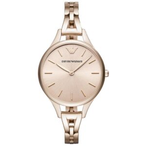 Emporio Armani Ar11055 Ladies Aurora Rose Gold Watch