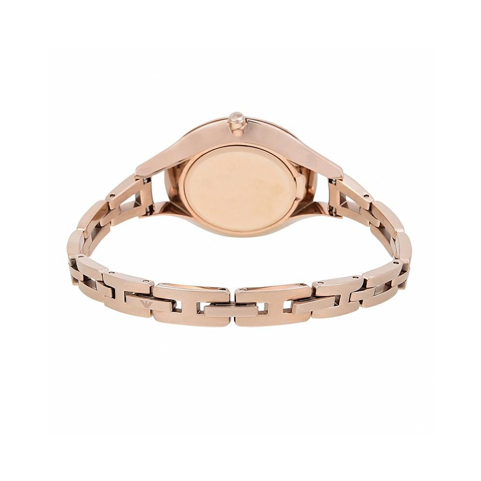Emporio Armani Ar11055 Ladies Aurora Rose Gold Watch - Image 2