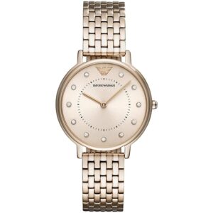 Emporio Armani Ar11062 Ladies Rose Gold Watch