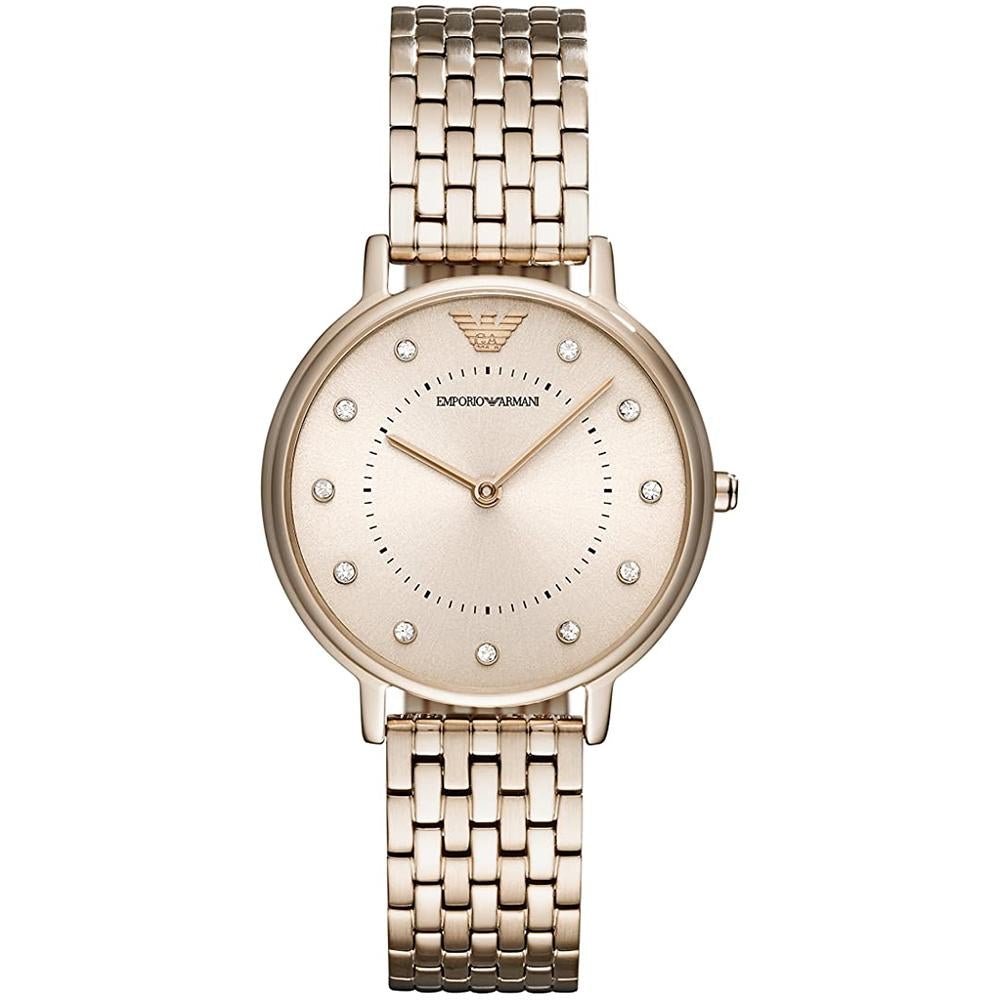 Emporio Armani Ar11062 Ladies Rose Gold Watch