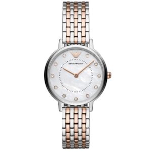 Emporio Armani Ar11094 Ladies Rose Gold Watch