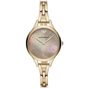 Emporio Armani Ar11140 Ladies Aurora Gold Watch