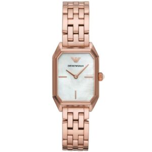 Emporio Armani Ar11147 Ladies Gioia Rose Gold Watch