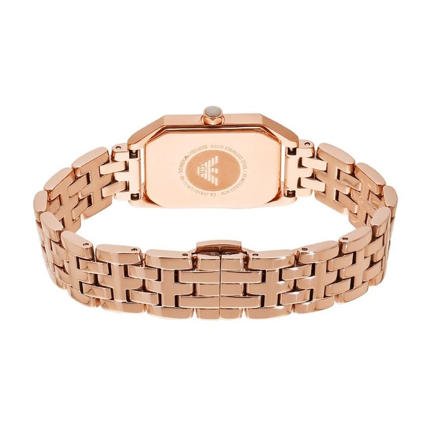 Emporio Armani Ar11147 Ladies Gioia Rose Gold Watch - Image 2