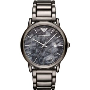 Emporio Armani Ar11155 Men S Luigi Blue Marble Watch