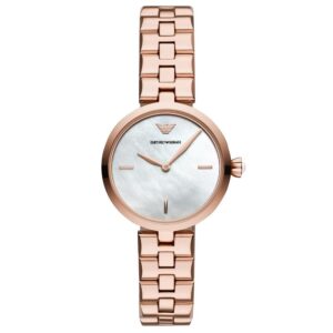 Emporio Armani Ar11196 Ladies Rose Gold Watch