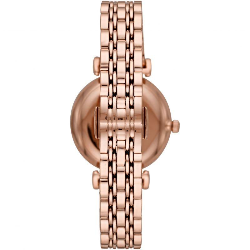 Emporio Armani Ar11244 Ladies Rose Gold Glitz Watch - Image 2
