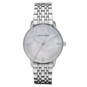 Emporio Armani Ar1602 Ladies Mother Of Pearl Watch
