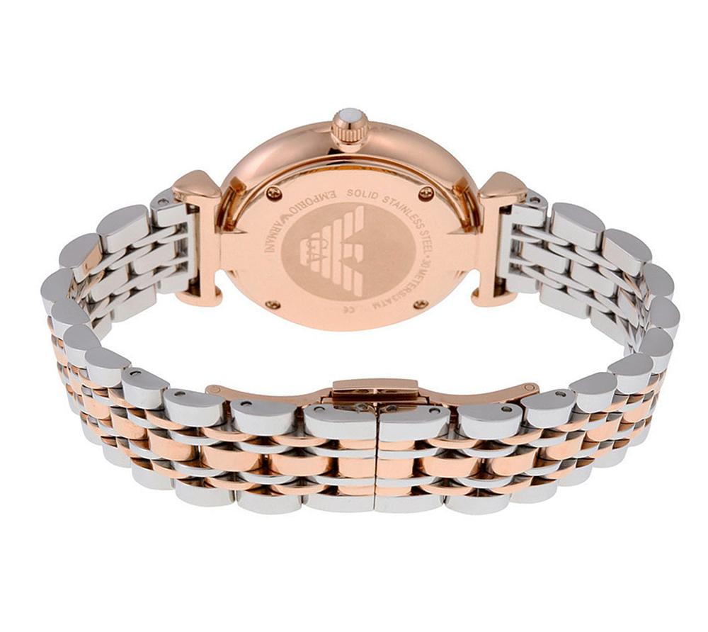 Emporio Armani Ar1683 Ladies Rose Gold Watch - Image 2