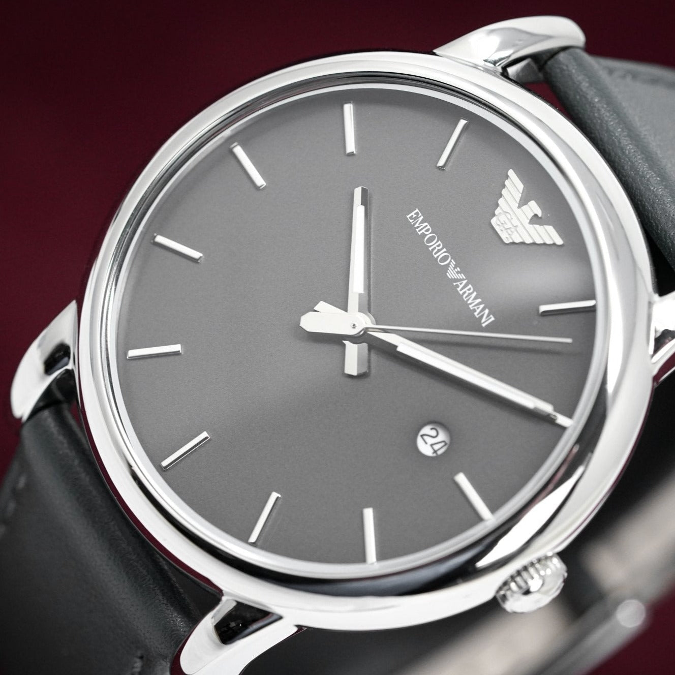Emporio Armani Ar1730 Men S Classic Grey Watch - Image 4