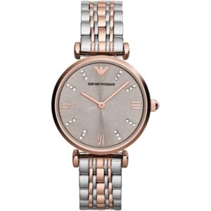 Emporio Armani Ar1840 Ladies Two Tone Watch
