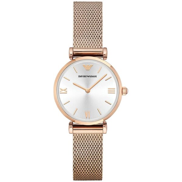 Emporio Armani Ar1956 Ladies Gianni T Bar Rose Gold Watch